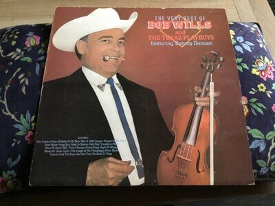 Bob Wills & His Texas Playboys – The Very Best Of - 1984 LP ex