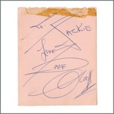 Dave Clark Autograph (UK)