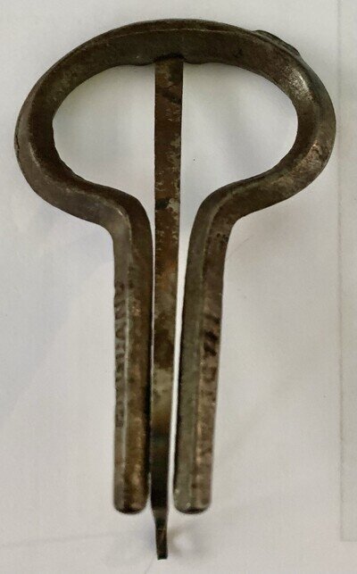 Vintage music mouth harp Made in England 3 1/2 x 2 Jews jaw harp