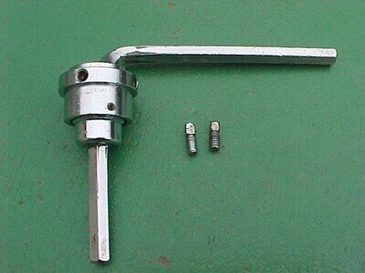 one 1960s used vintage ROGERS DRUMS four hole swivo-matic short tom drum arm #13