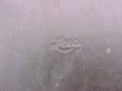 10 inch LEEDY sock cymbal, 500 grams, use with Paiste, Slingerland, or Zildjian