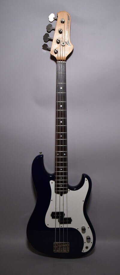1983 Cimar By Ibanez P/J Bass Indigo Blue