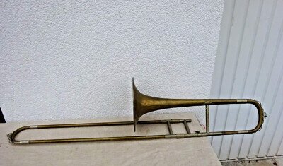 Old trombone train trombone H. Seifert Chemnitz
