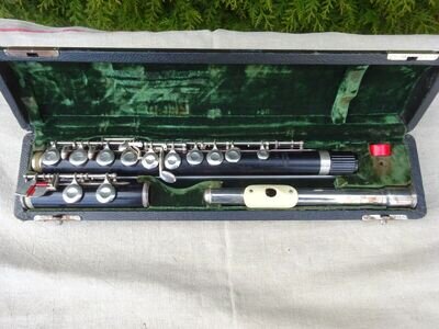 Old flute Willy Bauer Leipzig approx. 67 cm