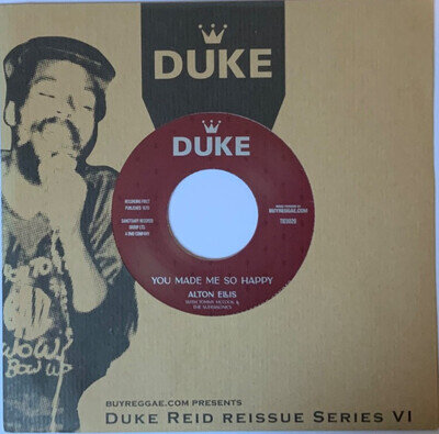 Alton Ellis - You Made Me So Happy - Tommy McCook - Duke Reid - 7" Vinyl