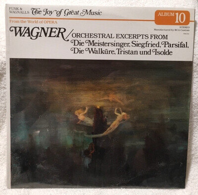 Wagner Orchestral Excerpts Vinyl LP Record Funk & Wagnalls Joy Of Great Music
