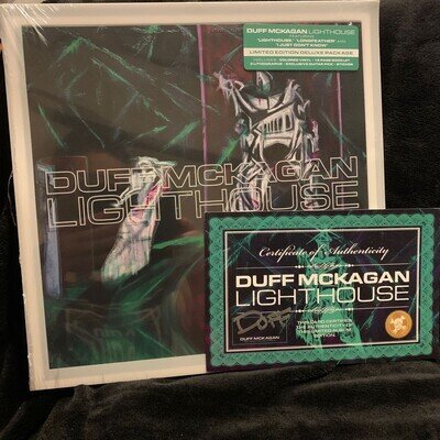 Duff Mckagan/With Autographed Card/Record/Lighthouse/Duff Mckagan/Analog Guns N'