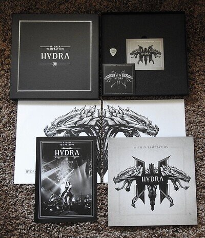 Within Temptation, Hydra Box Set. x2 Lps, 3 Cds, x2 books, Plectrum.