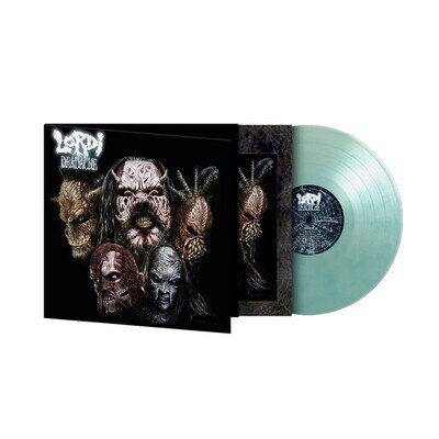 LORDI - Deadache 2025 Dutch 180 Gram Blue & White Marbled Vinyl LP New