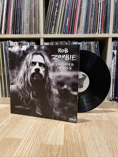 Educated Horses by Rob Zombie Vinyl LP 2018 Record NM-/NM Gatefold & Insert
