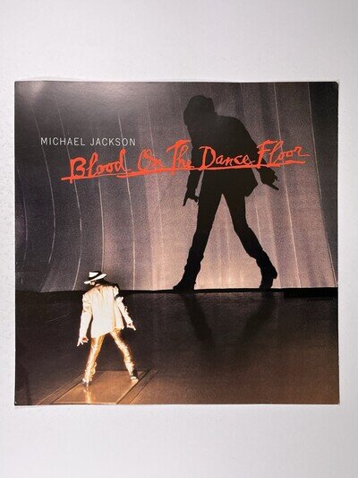 Michael Jackson Poster Vinyl Cover Blood On The Dancefloor Original Promotion