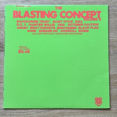 The Blasting Concept - Volume II - Meat Puppets Black Flag Husker Du - Vinyl LP