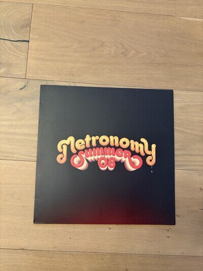 Metronomy Summer 08 Original 12" Vinyl LP (2016) Because Music