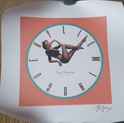 Kylie - Step Back In Time - Signed Poster