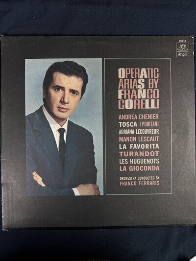 Operatic Arias by Franco Corelli / EMI Angel S-35918