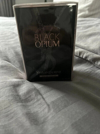 YVES SAINT LAURENT BLACK OPIUM LE PARFUM SPRAY 90ML NEW & SEALED FAST DELIVERY