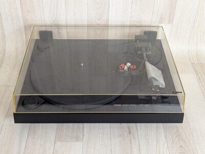 Vintage Yamaha PF-20 Semi Automatic Turntable Record Player - Tested & Working