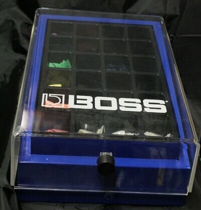 BOSS PLECTRUM PICK DISPLAY VERY RARE TO FIND WITH APPROX 1867 picks WHOLESALE