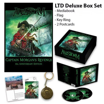 ALESTORM - Captain Morgan's Revenge / Deluxe Box 500 COPIES