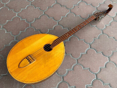 Rare! Kobza BASS 4 strings original Concert vintage Ukrainian folk Instrument
