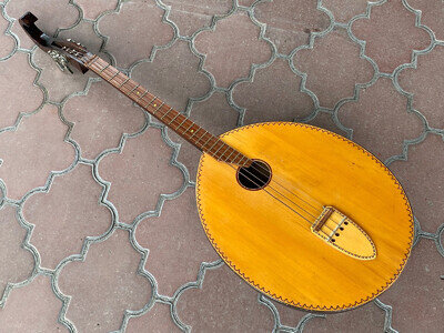 Rare! Kobza BASS 4 strings original Concert vintage Ukrainian folk Instrument