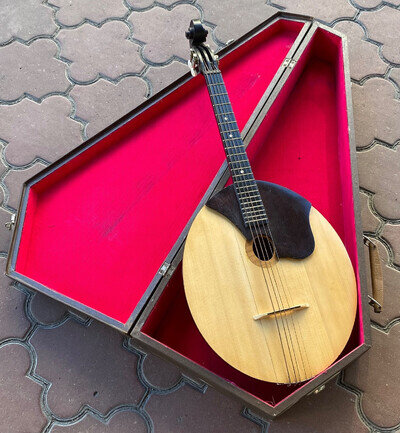 Kobza Lute Guitar Alto original concert vintage Ukrainian folk Instrument