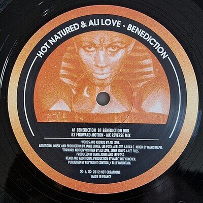 HOT NATURED & ALI LOVE " BENEDICTION " NEW UK 12 *** DEEP HOUSE CLASSIC ***
