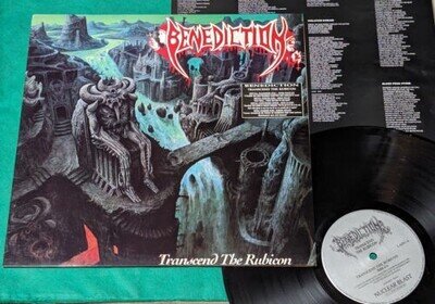 Benediction - Transcend The Rubicon BRAZIL 1st press LP 1995