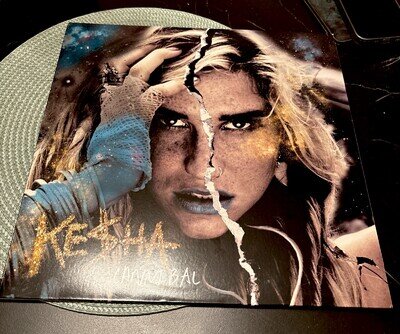 Kesha Cannibal 2021 Urban Outfitters Marble Red Vinyl LP