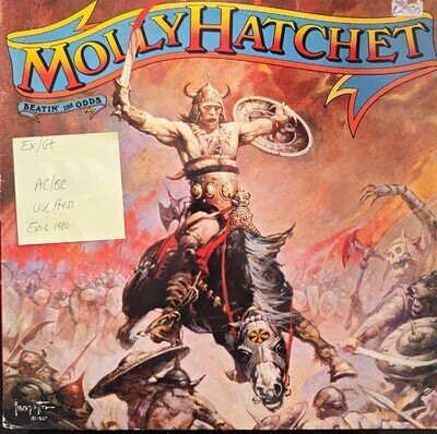 Molly Hatchet Beatin' The Odds Vinyl Record EX/G+ EPC84471 1980