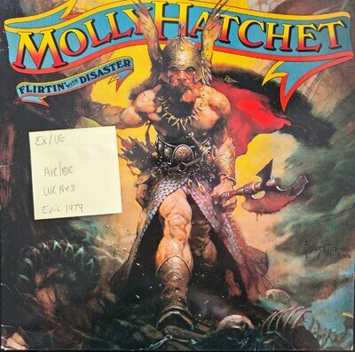 Molly Hatchet Flirtin' With Disaster Vinyl Record EX/VG 83791 1 1979