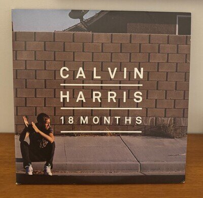 Calvin Harris : 18 Months VINYL 12" Album 2 discs (2012) **OPENED BUT AS NEW**