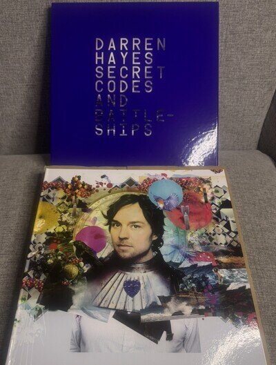 RARE Darren Hayes Secret Codes & Battleships Vinyl COLLECTORS EDITION Vinyl