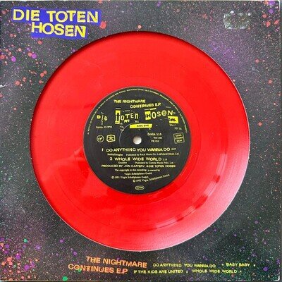 Die Toten Hosen - The Nightmare Continues E.P., 10", (Vinyl)