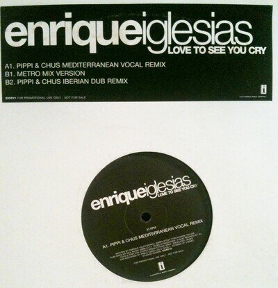 Enrique Iglesias - Love To See You Cry, 12", (Vinyl)