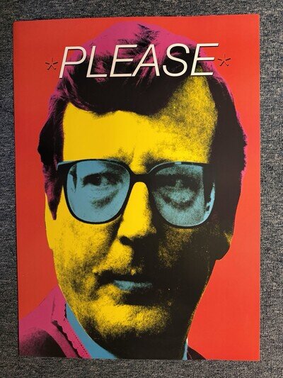 RARE VINTAGE 72x51 BILLBOARD/RECORD STORE POSTER - U2 - PLEASE (2001) UBER COOL