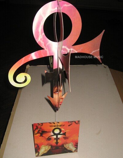 PRINCE Display 3-D Symbol Emancipation USA Official PROMO ONLY Rare Mobile NEW
