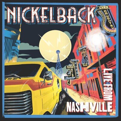 Nickelback Live from Nashville (Vinyl) 12" Album (Limited Edition)