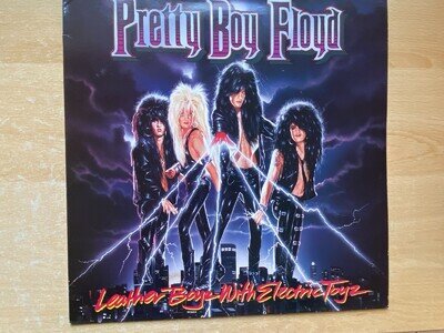 PRETTY BOY FLOYD - LEATHER BOYZ WITH ELECTRIC TOYZ - UK LP - 1989 MCG 6076 -VG+