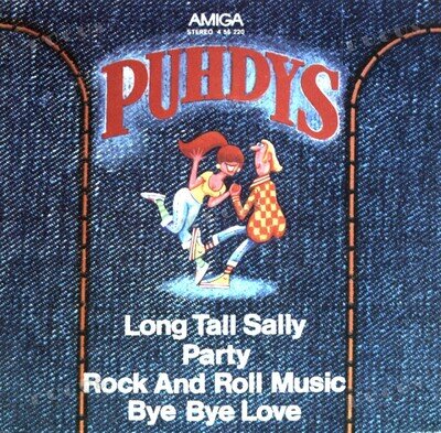 Puhdys - Long Tall Sally 7" AMIGA (VG+) '*
