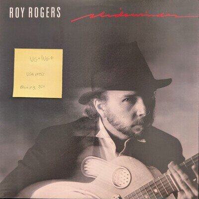 Roy Rogers Slidewinder Vinyl Record VG+/VG+ 2011 180G