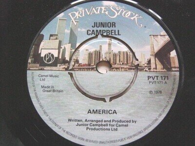 Junior Campbell America 7" Private Stock PVT171 EX 1978