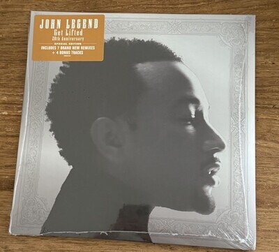 John Legend Get Lifted 20th Anniversary Signed Vinyl Sealed. Mint. Rare