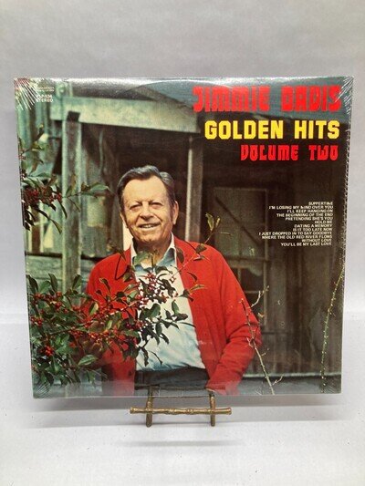 Jimmie Davis Golden Hits Vol. II Vintage Vinyl LP 1978 Record PLP-534