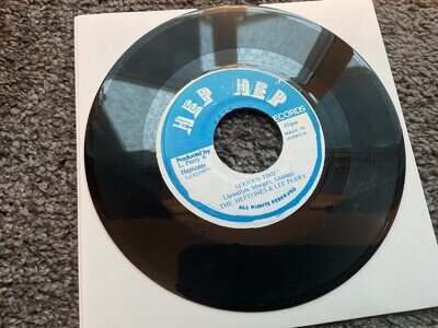THE HEPTONES SERIOUS TIME / VERSION 7" Reggae Record Lee Perry Repress 2007