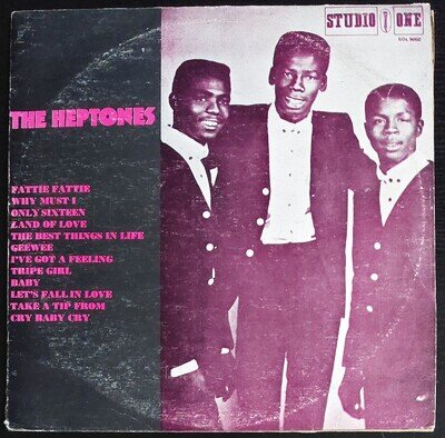 The Heptones "The Heptones" Jamaican Studio One Label 12" 33rpm Reissue LP