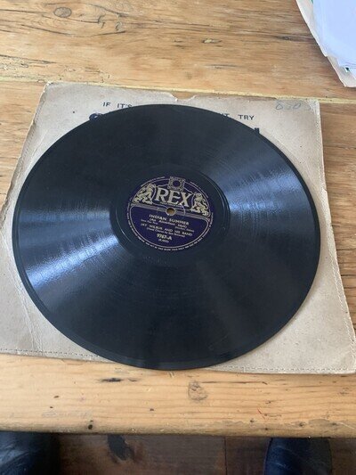 Jay Wilbur Indian Summer / Dancing Is Another Name For Love 10” 78 plays nicely