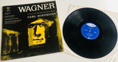 1962 Wagner Munich Symphony Orchestra Vinyl Album Record LP Dance Of Apprentices