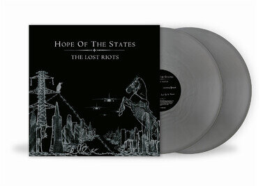 Hope Of The States - The Lost Riots 2x Battered Metal Vinyl LP (New)