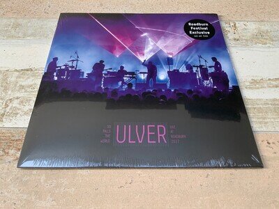ULVER - LIVE AT ROADBURN LTD. ED. OF 500 BLUE 10” VINYL NEW & SEALED ARCTURUS
